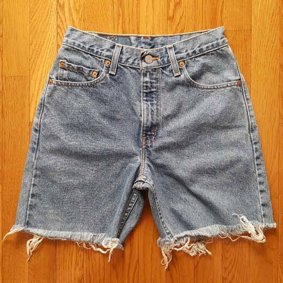 Levi's Pants - Vintage 90's High Waist Levi's Jeans Shorts Denim